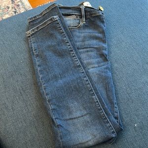 Frame Le High Skinny Crop Jeans (Size 25)